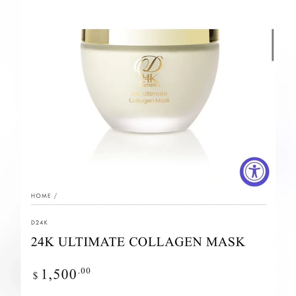 New in box 24k Ultimate Collagen Mask